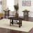 Nouria 3pcs Coffee, Accent, End Table