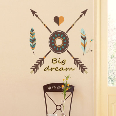 Adhésif décoratif flèche Boho