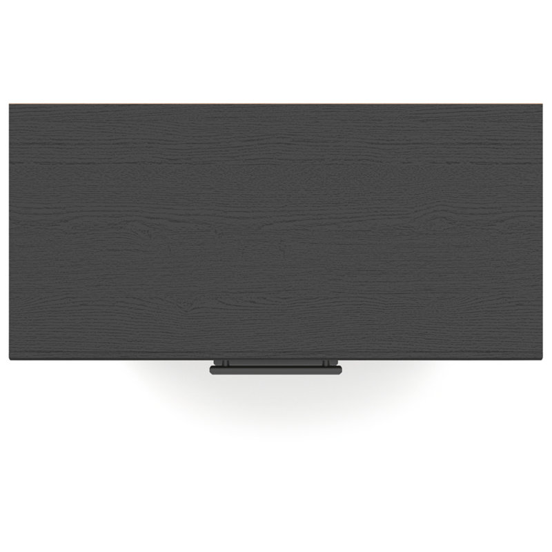 Commode Ryderton, Noir/gris