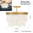 Briscade 18" 6-light Semi Flush