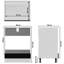 Oven Cabinet 60X46x81.5 Cm-1481157678
