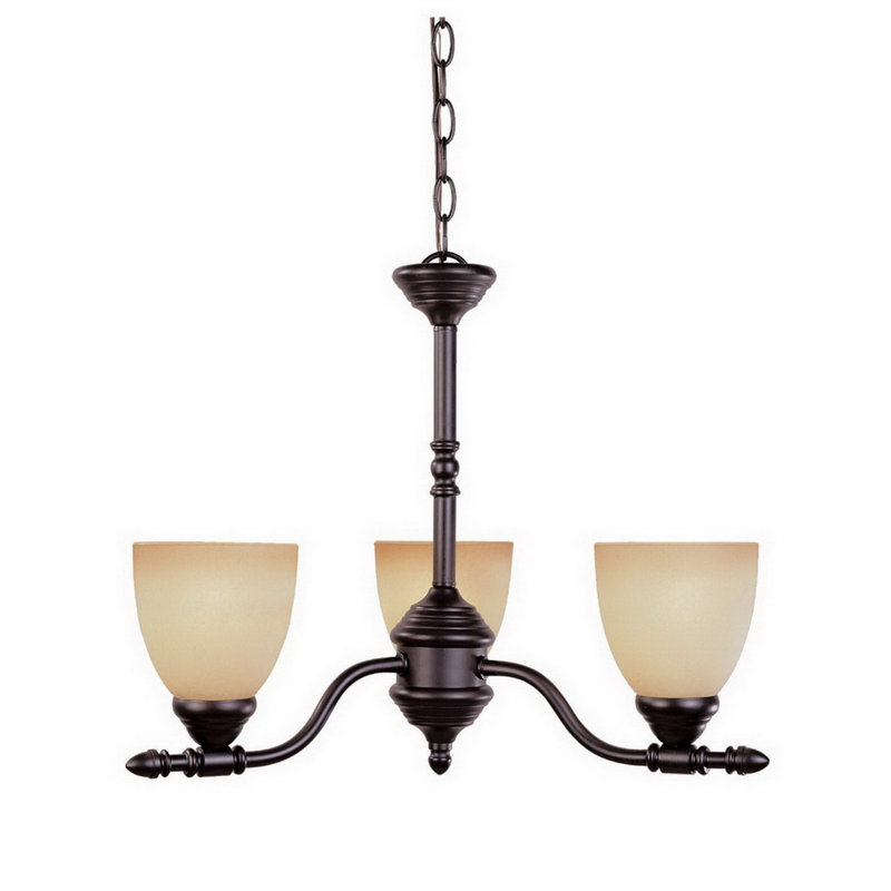 Hurlbert 3 - Light Dimmable Classic / Traditional Chandelier