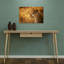 Golden Hour Lioness Contemporary Wall Art Print-1095877189