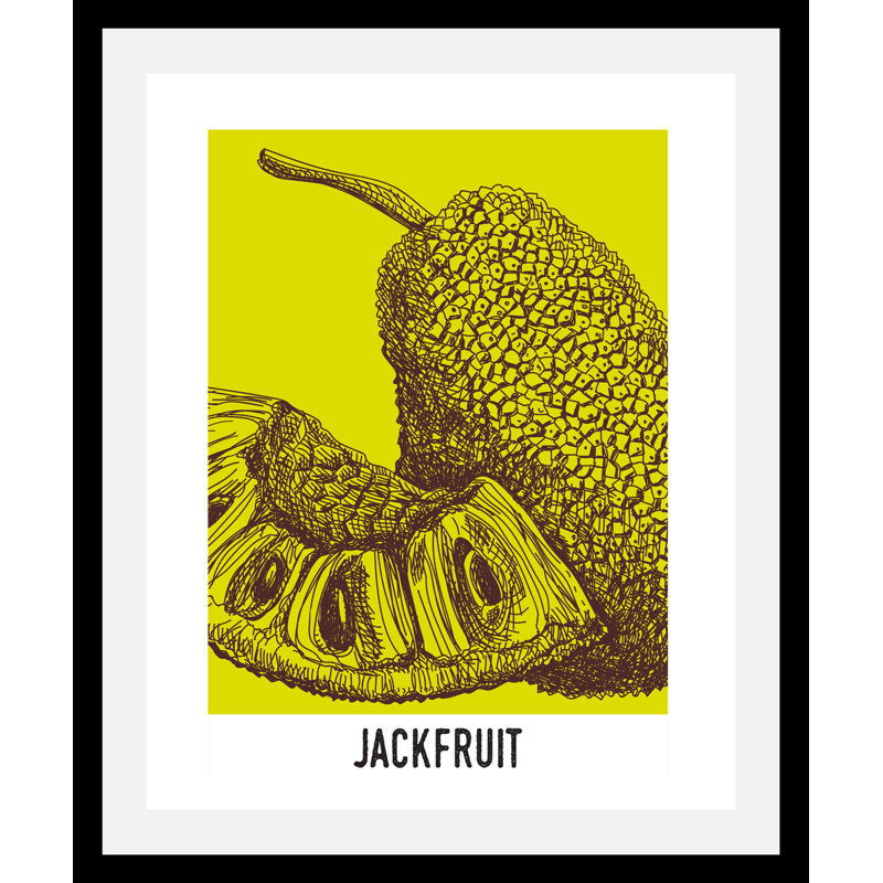 Jackfruit - Single Picture Frame Print, 70cm H x 50cm W