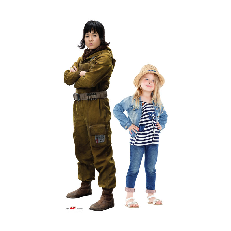 Accroche découpé en carton star guerres viii the last jedi rose™