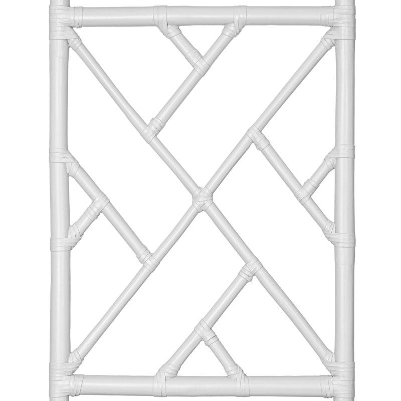 Olga Platform Bed, White, King
