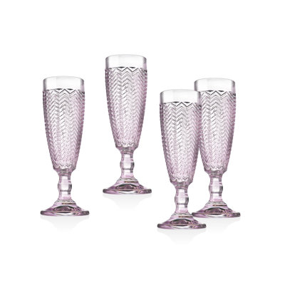 Twill 5 oz. Lead Crystal Flute