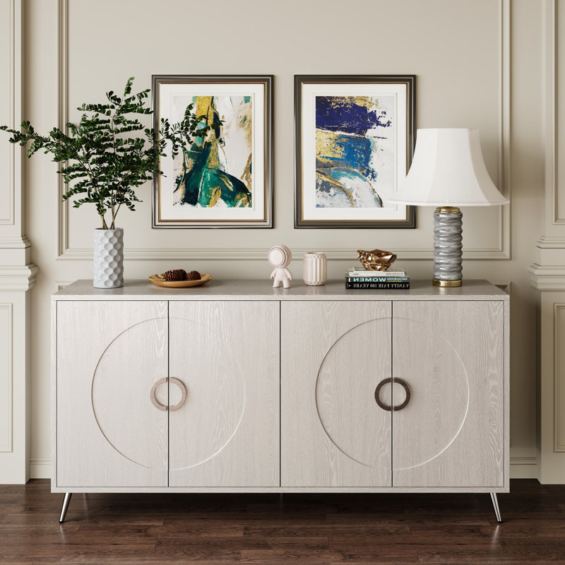Nishawn 59.84'' Sideboard, Champagne