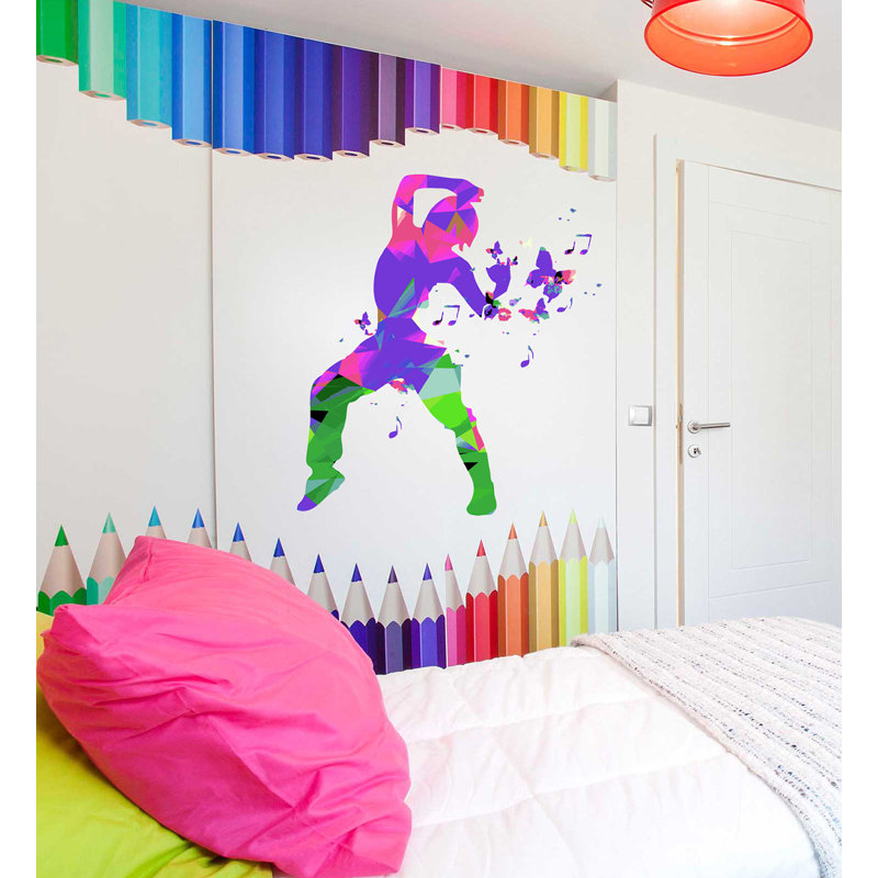 Sports Wall Decal, 33" H x 42" W