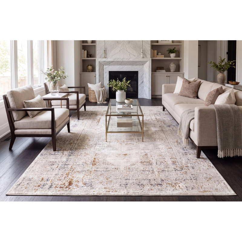Hayaa Viscose Indoor Rug, Rectangle 2' x 3'11"