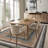 Machine Washable Rug for Living Room Braided Print Non-Slip Area Rug Stain Resistant Carpet for Dining Room Bedroom Nursery Office-587203691