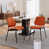Similicuir orange est en rupture de stock