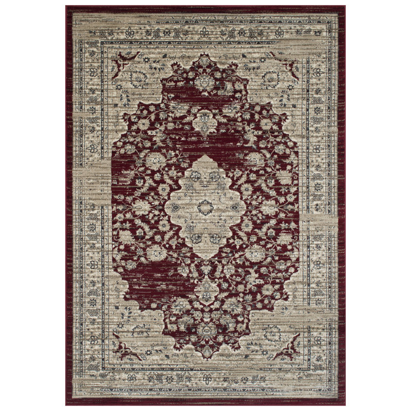 Crush Oriental Indoor Rug, Rectangle 5' x 7'