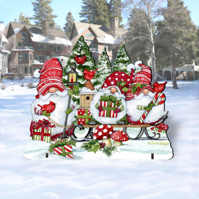 Décoration de Noël gnomes de Noël pour l'extérieur