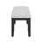 Transitional Upholstered Dining Bench With Nailhead Decor Tufted Seat Standard Height Solid Durable Design