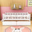 Lit plateforme simple avec tiroirs de rangement-347652994