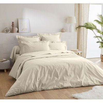 Hazelanne Solid Colour Duvet Cover with Pillowcases