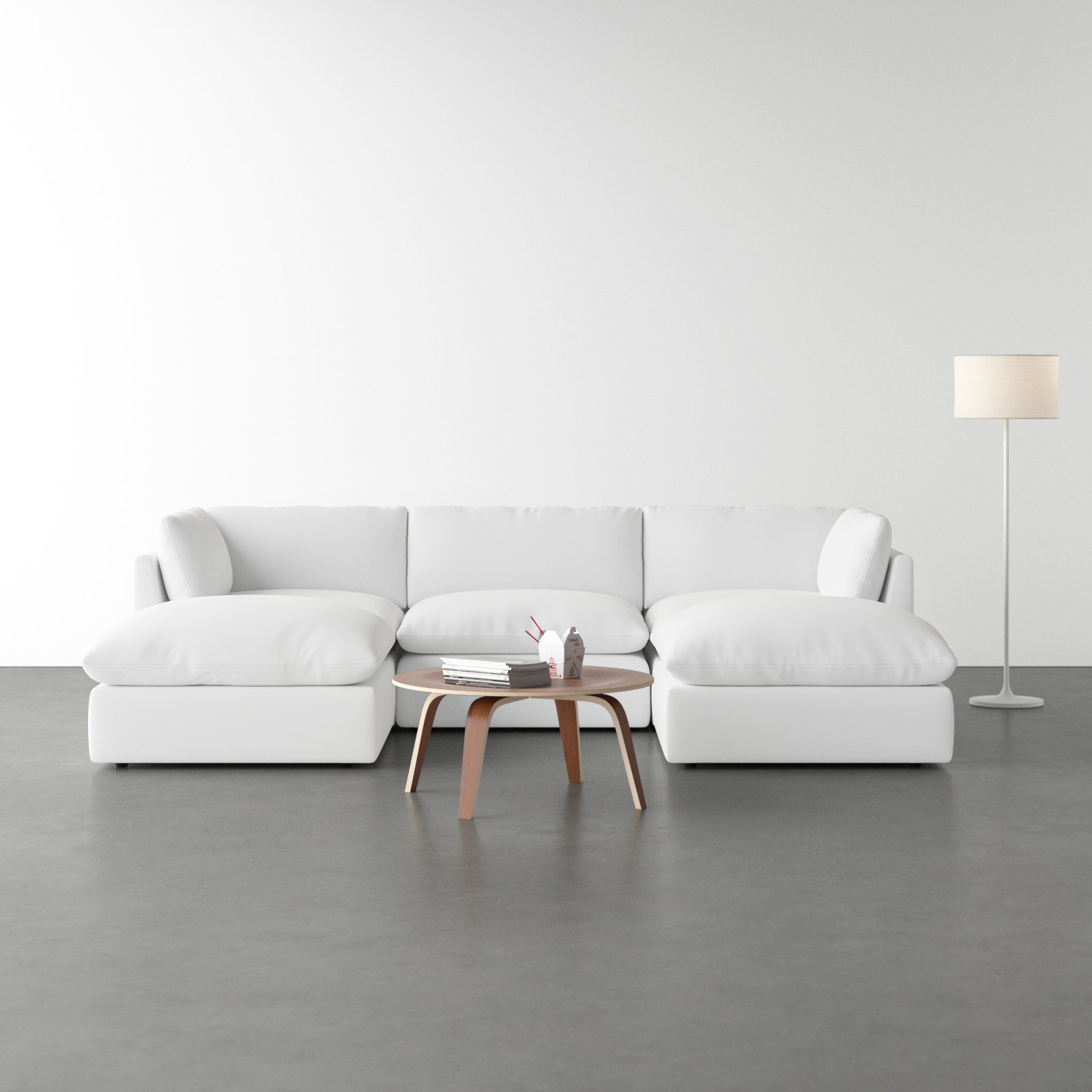 Davos 5 - Piece Upholstered Sectional