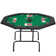 AVAWING 46.9'' 8 - Player Green Foldable Poker Table