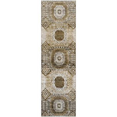 Premium Machine Washable Alaina AMF1926 Panels Rug