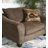 Rabelais Upholstered Armchair with Ottoman-105410608