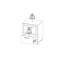 Table de chevet 2 tiroirs R camion - ensemble de 2