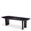 Dining Table Flemings Black Veneer - Legs