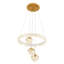 4 - Light Natural LED Dome Pendant
