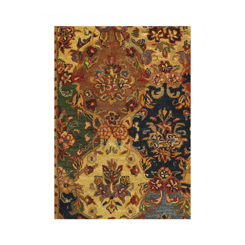 Ibolya Hand Tufted Wool Area Rug