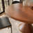 Sunburst Parquet Craft Solid Wood Dining Table Mid-Century Modern Round Kitchen Table For Dining Room