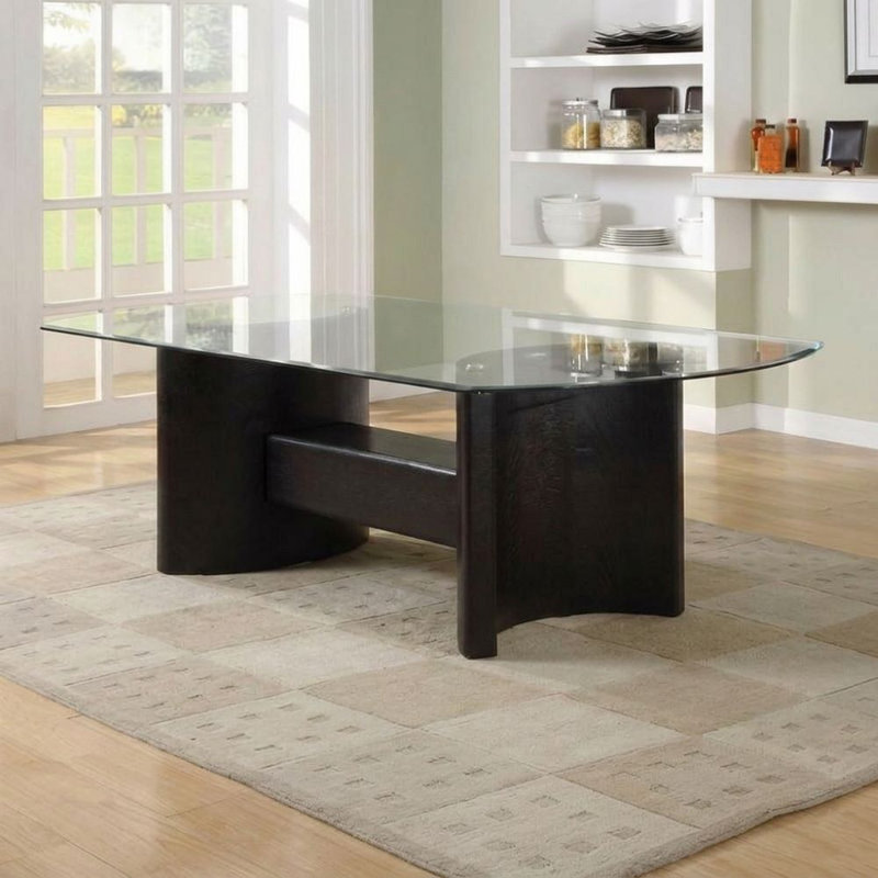 Sièges de table Améthyste à tréteaux noirs 6