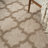Adianey Red Barrel Studio Easy Care Trellis Brown/Beige Indoor/Outdoor Area Rug-665408314