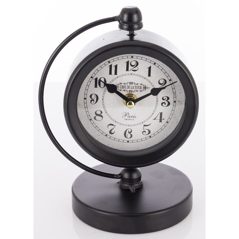 Misty Metal Wall Clock