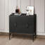 Armoire de rangement moderne en bois à 2 portes 31,50 po Lankford-2049266401