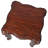 Lord Raffles Solid Wood End Table
