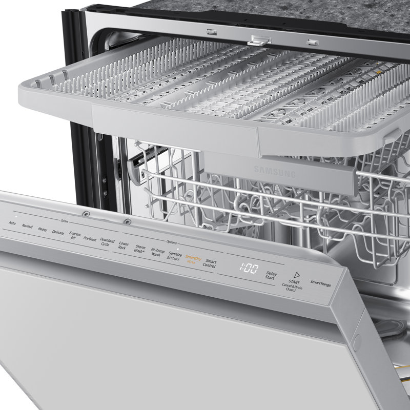 Samsung Bespoke Custom Dishwasher Panel, White