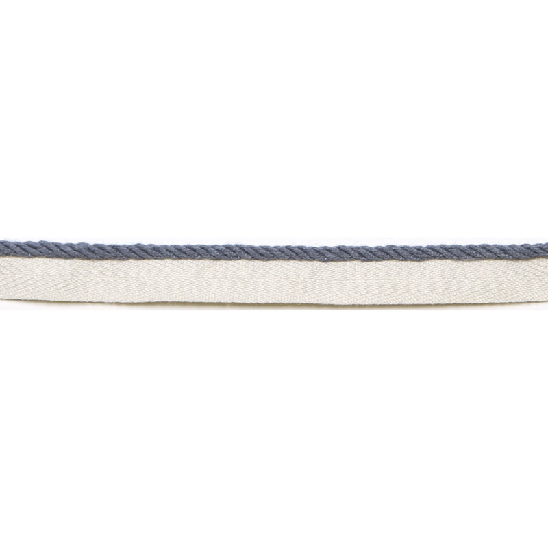 Tissu de bataille the le lin micro cable, Bleu