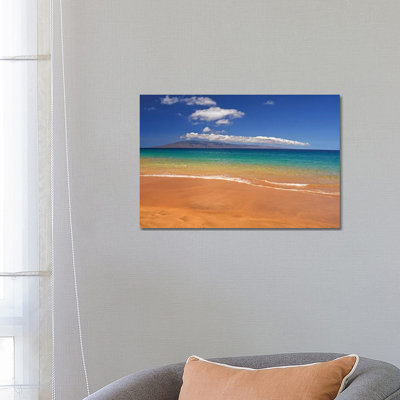 Tropical Beach by Brian Wolf - Wrapped Canvas Print
