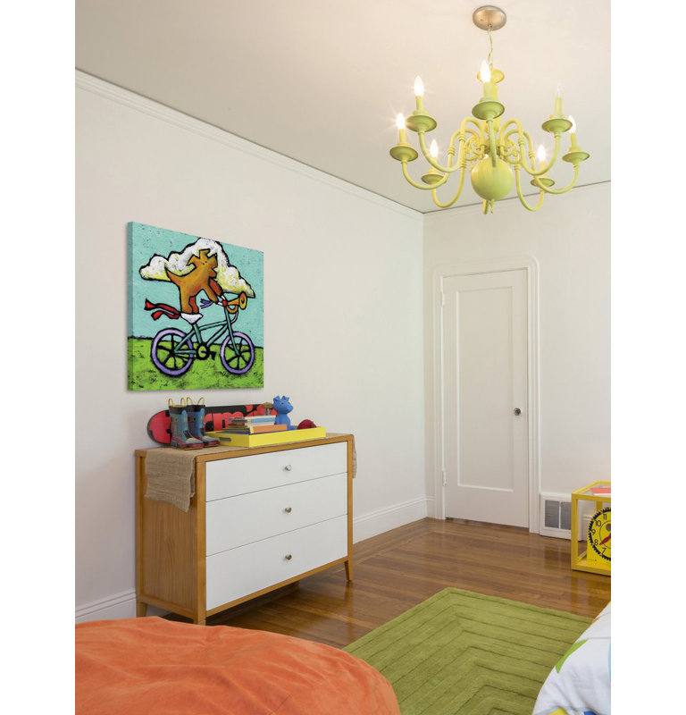 Janet Nelson - Wrapped Canvas Painting, 45cm H x 45cm W x 3.81cm D
