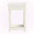 Crispis 1-Drawer Nightstand with Bobbin Legs with Storage Shelf in White-1268728413