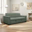 Charlotte 3 Seater Fabric Sofa Bed-129859885