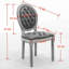 Ensemble de 2 chaises de salle à manger style français-1423489807
