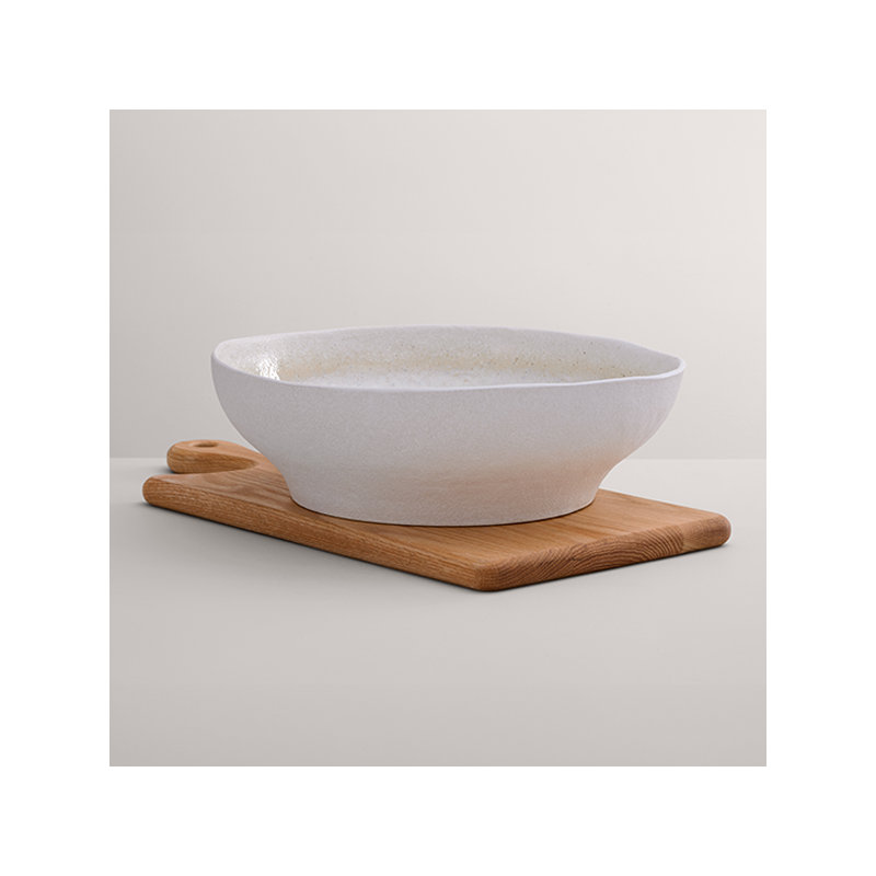 Stellar Stoneware Serving Bowl