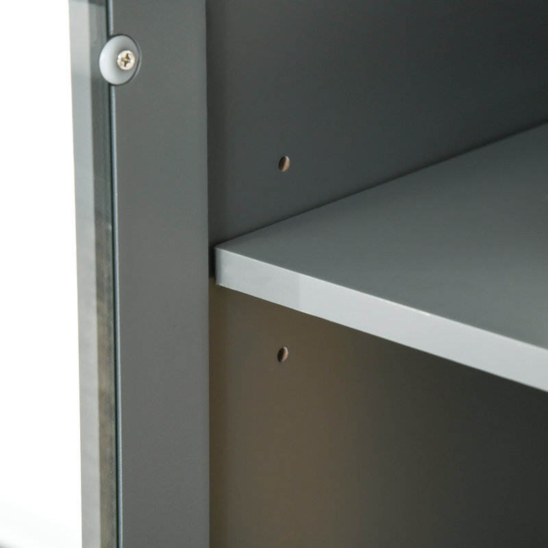 Deaton 70'' Kitchen Pantry, Gray