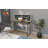 Traudel Writing Desk With Wall Shelf-364648032