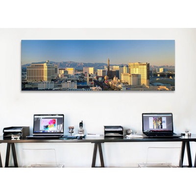 «High Angle View of Buildings in a City Las Vegas, Nevada», reproduction de photo sur toile