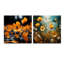 «Yellow Buttercups» jaune pastel lueur patchwork I-756354882