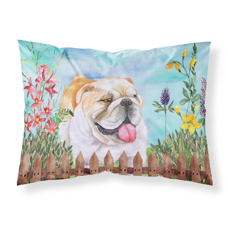 Taie d’oreiller spring, Bouledogue anglais