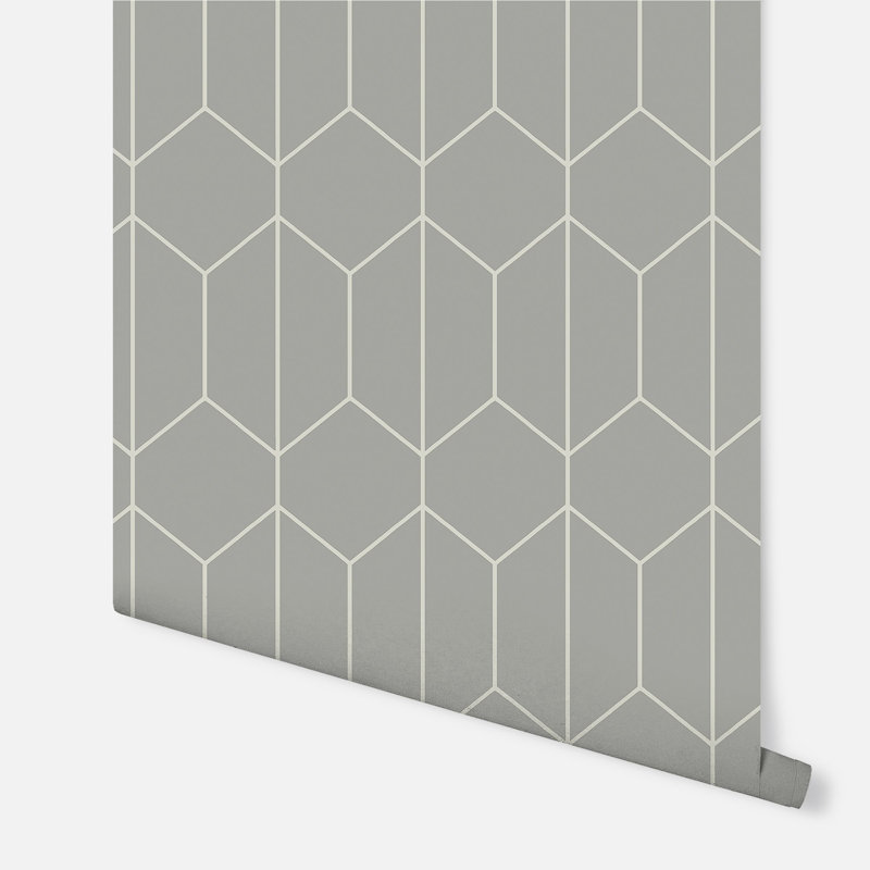 Papier peint Orson, Gris