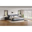Très grand lit plateforme en velours avec tête de lit capitonnée, lit moderne à profil bas avec support à lattes robuste, pas de sommier tapissier, lit moelleux de luxe pour la chambre à coucher, gris-360699462-360699460